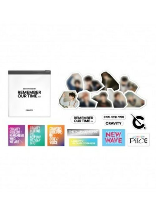 CRAVITY “Remember Our Time” Merch – Sticker Pack