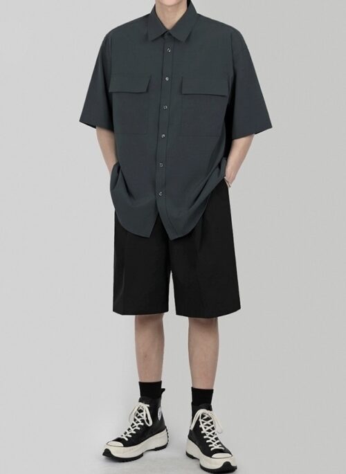 Casual Loose Short Sleeve Shirt