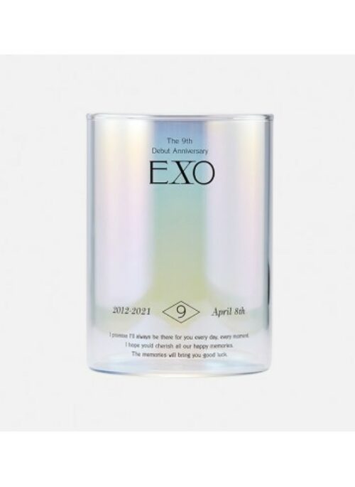 EXO “9th Anniversary Memory” Merch – Aurora Glass Set