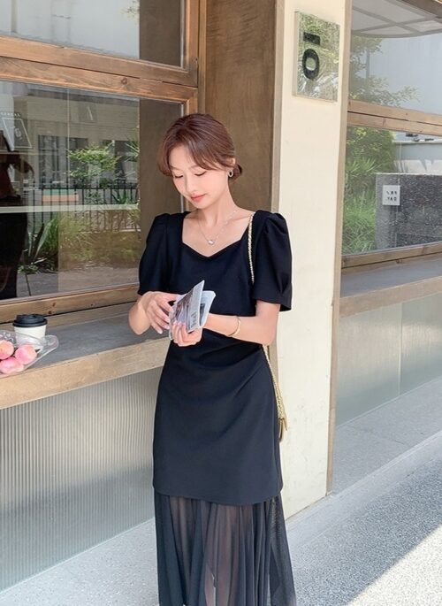 Elegant Vintage Patchwork Maxi Dress Summer Style