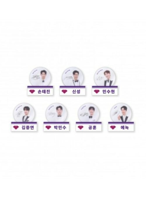 FIRE TROT  Merch - Name Tag & Pin Button Set