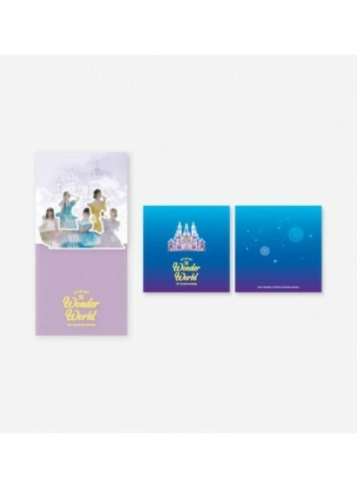 ITZY “To Wonder World” Merch – Pop-Up Card