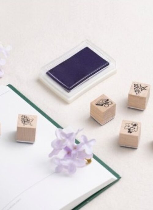IU “LILAC” Merch – Wood Stamp Set