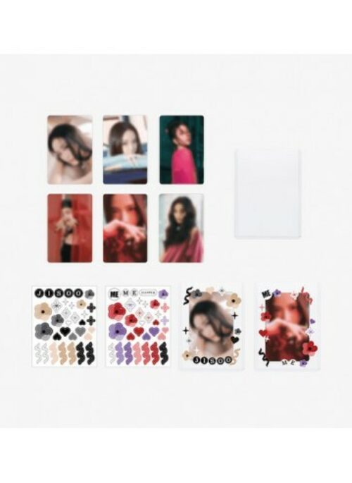 JISOO “ME” Merch – Photocard Deco Kit