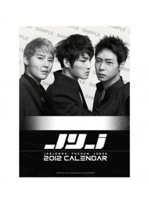 JYJ C-JES Official 2012 Wall Calendar