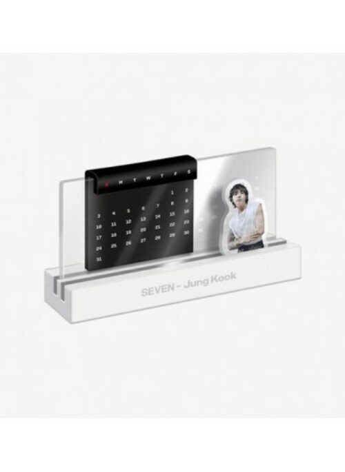 Jung Kook “Seven” Merch – Acrylic Stand Calendar