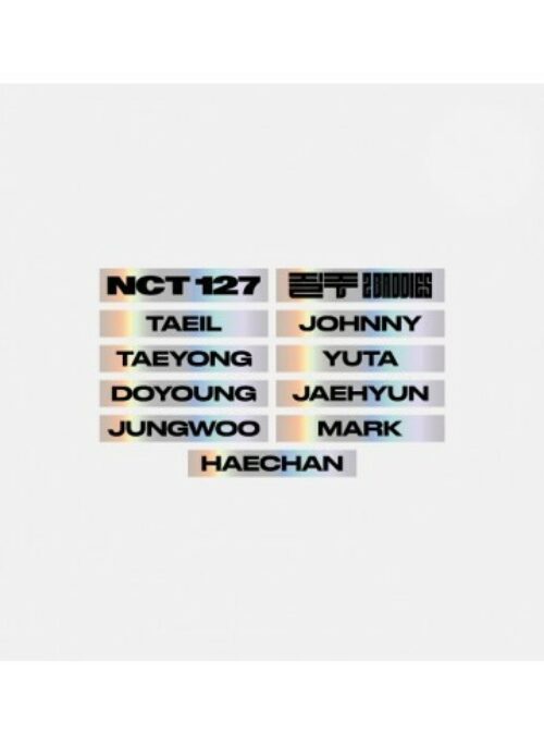NCT 127 “질주” Merch – Hologram Sticker Set