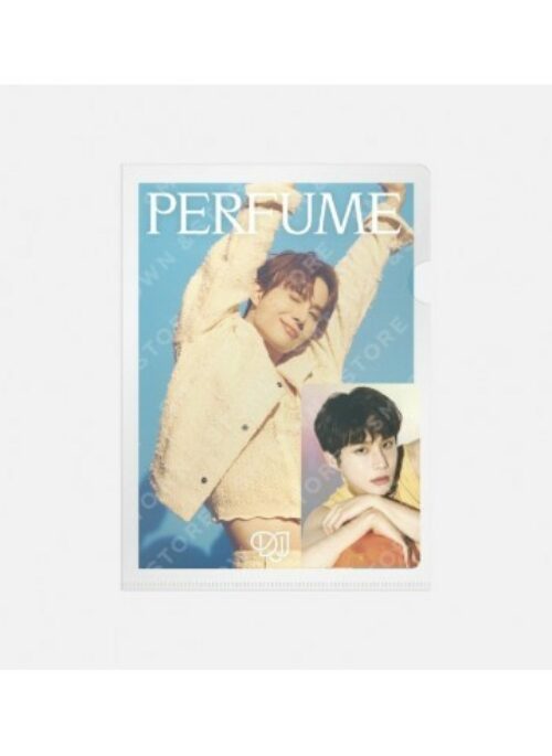 NCT DOJAEJUNG “Perfume” Merch – Postcard + Hologram Photocard Set