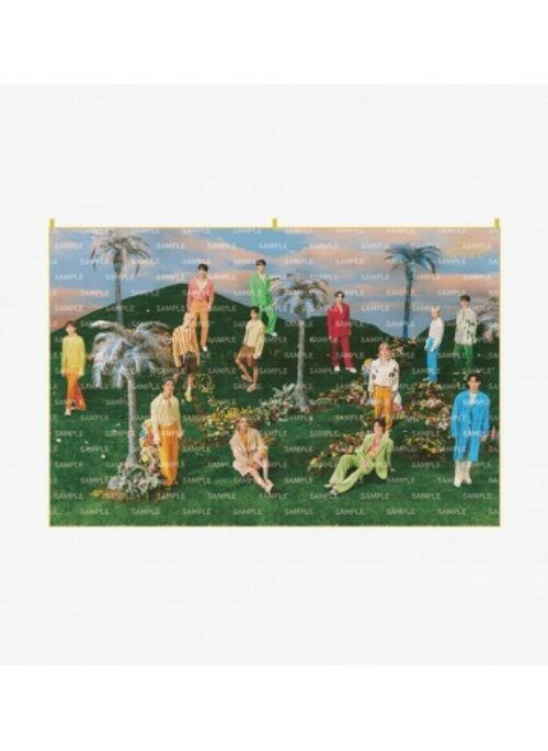 SEVENTEEN “SECTOR 17” Merch – Fabric Poster
