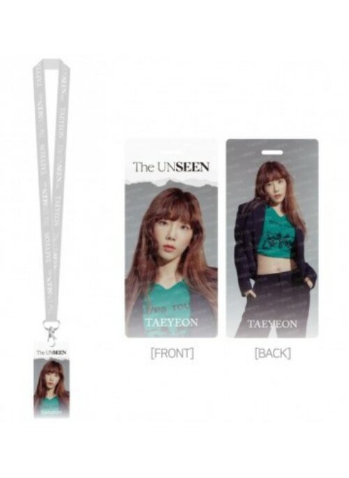 TAEYEON “The UNSEEN” Merch – Lanyard Hard Photo Set