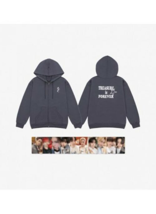 TREASURE “BFF” Merch – Zip-Up Hoodie | Type 1