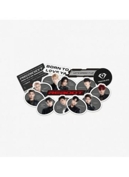 TREASURE “REBOOT” Merch – Sticker Pack
