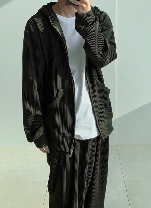 Trendy Loose Fit Hoodie Jacket