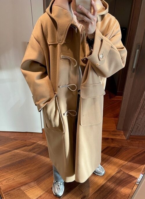 Vintage Hooded Toggle Coat