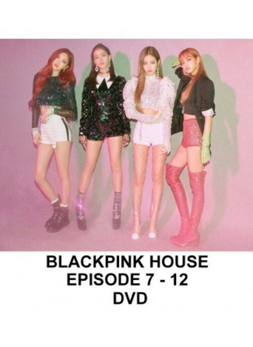 BLACKPINK HOUSE EPISODE 7-12 DVD Japanese Edition