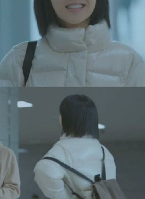 Beige Canvas Backpack | Yoo Mi Rae – Our Untold Seoul