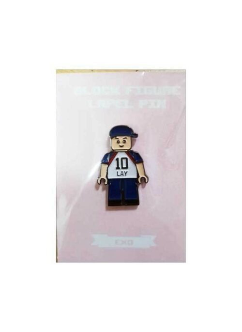 EXO Merch – DIY Block Figure Lapel Pin : LAY