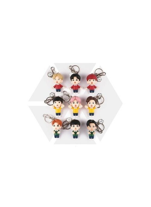 EXO Merch – Figure Keyring + 1 Photo Card