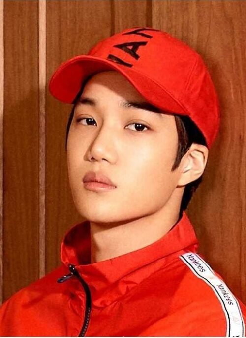 EXO x MLB New Crew – Hash Tags Worthing Slider Curve Control Cap Red