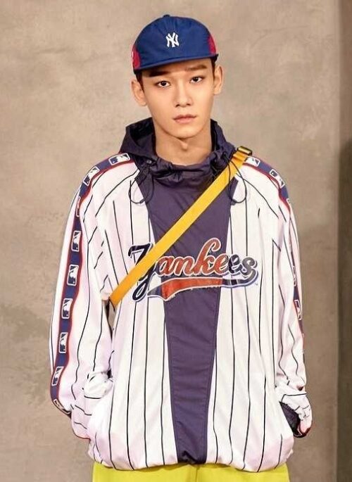 EXO x MLB New Crew - Scotch Around Snapback Navy