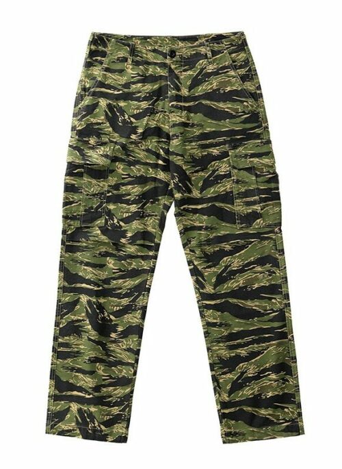 Green And Black Camouflage Pants | Karina – Aespa