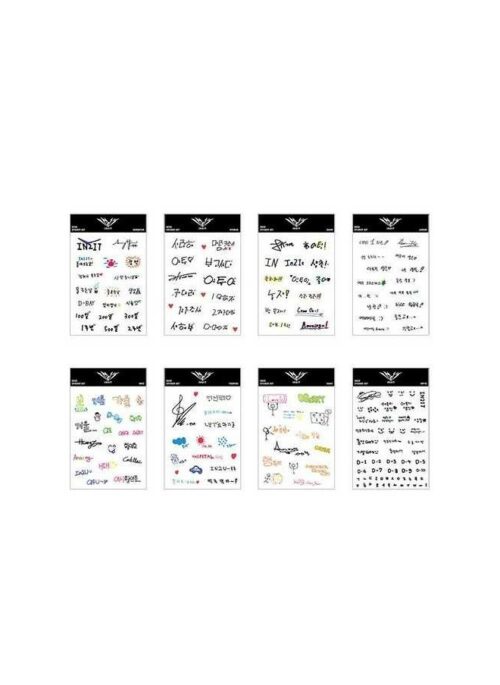 IN2IT Merch – Sticker Set