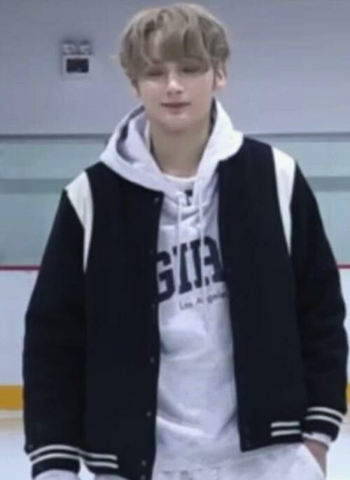 Light Grey Los Angeles Graphic Hoodie | Hueningkai - TXT
