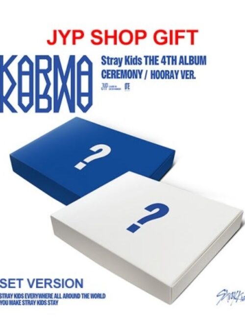 Stray Kids 4th Album – KARMA | Set version, JYP Shop Gift