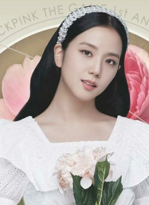 White Flowy Ruffles Lace Set | Jisoo - BlackPink