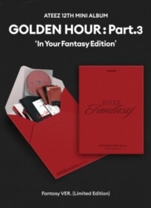 ATEEZ 12th Mini Album - GOLDEN HOUR : Part.3 ‘In Your Fantasy Edition’ | Limited edition