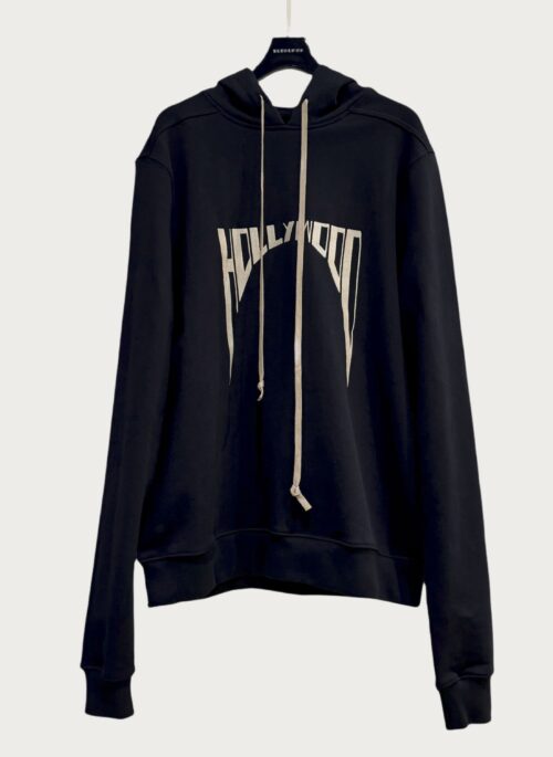 Black Distorted Hollywood Hoodie | RM - BTS