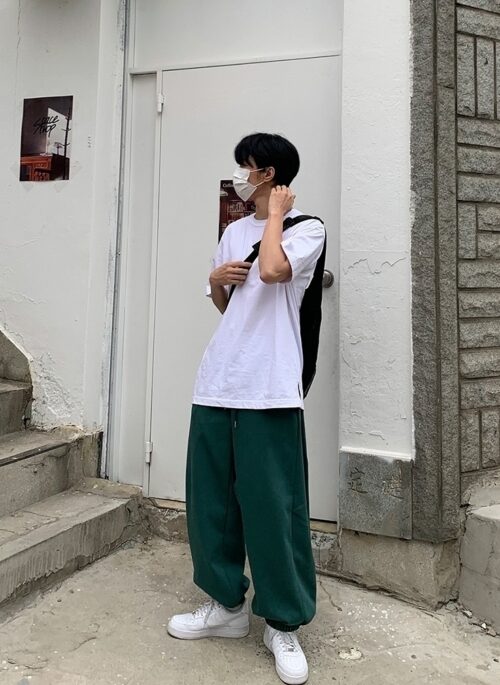 Casual Loose Fit Cotton Jogger Pants