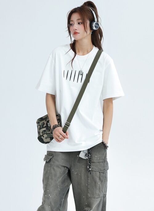 Cool Touch Loose Fit Crewneck T Shirt Summer Style