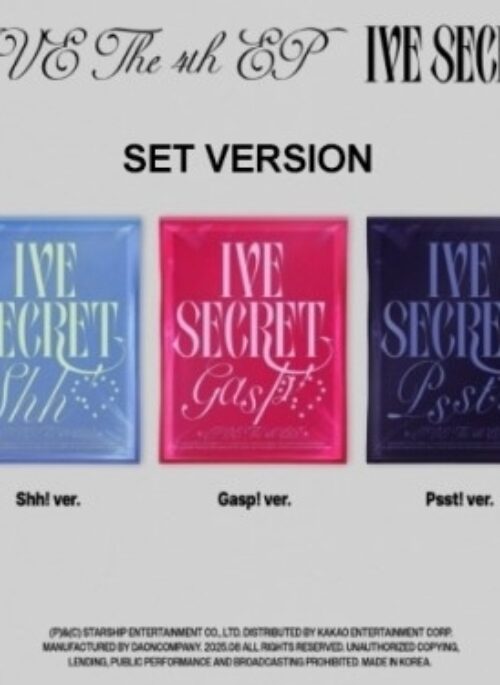 IVE 4th Mini Album - IVE SECRET | Set version