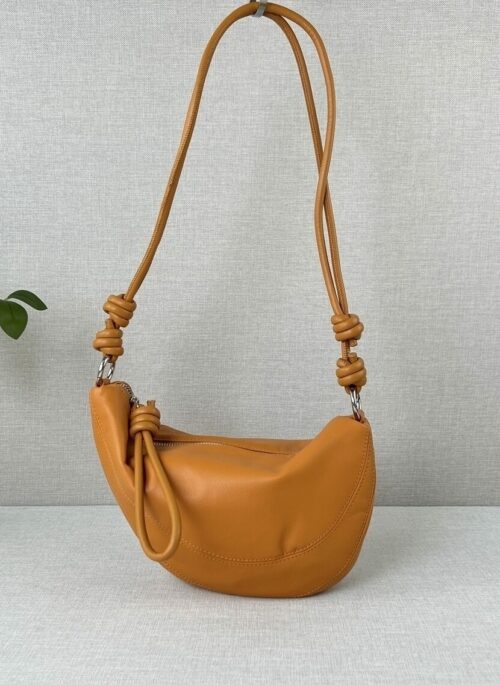 Mustard Yellow Knots Saddle Bag | Kang Hui Ji – Law And The City