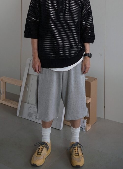 Relaxed Cotton Casual Shorts