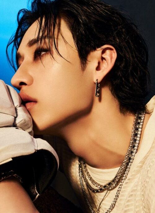 Silver Multi-Layer Necklace | Bangchan – Stray Kids