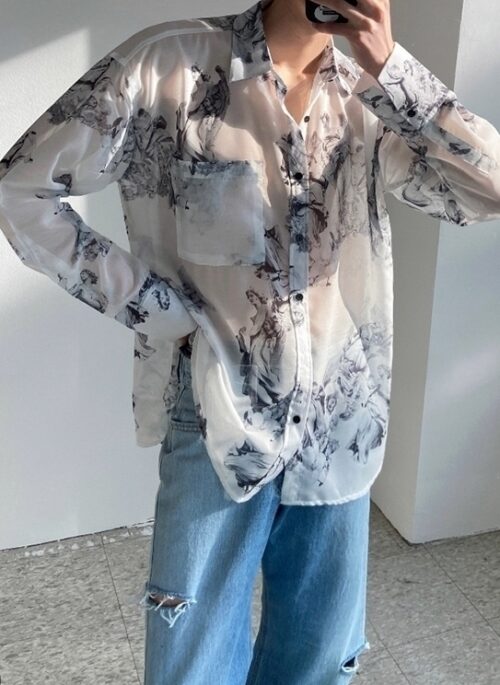 Summer Floral Lightweight Shirt