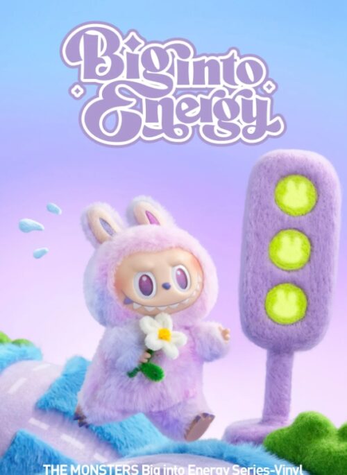 THE MONSTERS Big Into Energy Plush Pendant Blindbox | Labubu Ver.3