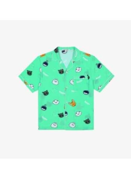 TXT PPULBATU Merch - Mint Pajama Top