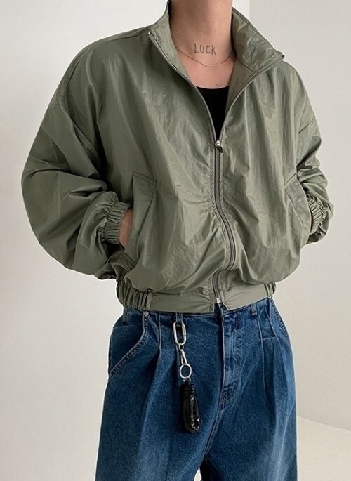 Trendy Short Zip Jacket
