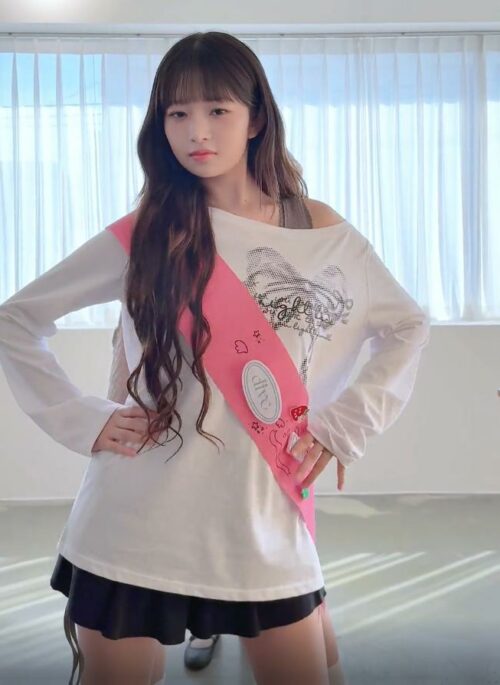 White Bow Graphic Long Sleeve T-Shirt | Rei – IVE