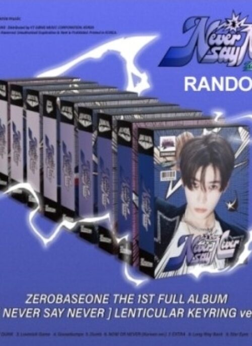 ZEROBASEONE 1st Album - NEVER SAY NEVER | Lenticular Keyring, Random version