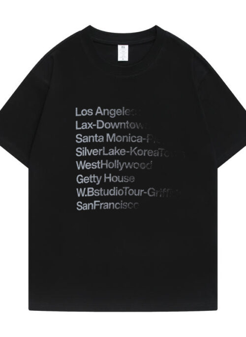 Black City Tour Printed T-Shirt | Jisung – NCT