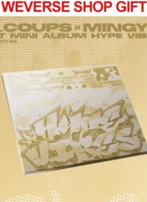 S.COUPS x MINGYU 1st Mini Album - HYPE VIBES | Weverse Shop Gift, Compact version