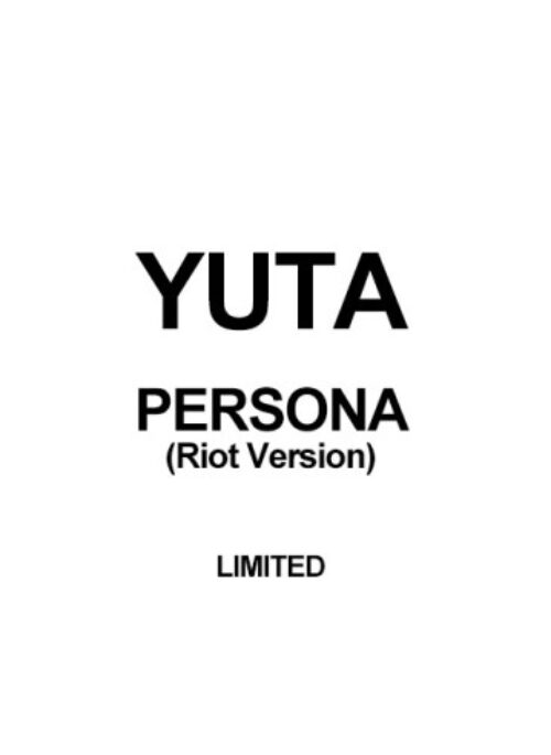 YUTA Japan Solo Debut Album - PERSONA | Limited edition, Riot version
