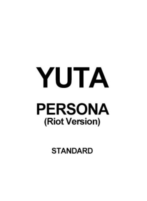 YUTA Japan Solo Debut Album - PERSONA | Standard, Riot version