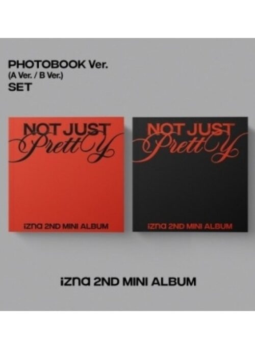 izna 2nd Mini Album - NOT JUST PRETTY | Photobook, Set version